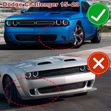 For 2015-2023 Dodge Challenger SXT Painted White Front Bumper Body Splitter Spoiler Lip 3PCS