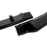 For 2006-2008 BMW E90 E91 3-Series H-Style Painted Black Front Bumper Body Splitter Spoiler Lip 3PCS