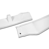 For 2006-2008 BMW E90 E91 3-Series H-Style Painted White Front Bumper Body Splitter Spoiler Lip 3PCS