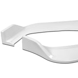 For 2006-2008 BMW E90 E91 3-Series H-Style Painted White Front Bumper Body Splitter Spoiler Lip 3PCS