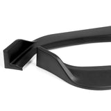 For 2006-2008 BMW E90 E91 3-Series H-Style Matte Black Front Bumper Body Splitter Spoiler Lip 3PCS