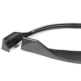 For 2011-2017 Toyota Sienna SE MP-Style Carbon Look Front Bumper Body Splitter Spoiler Lip 3PCS