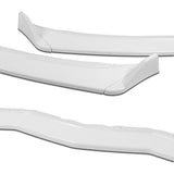 For 2014-2019 Chevrolet Corvette C7 ST-Style Painted White Front Bumper Splitter Spoiler Lip 3PCS