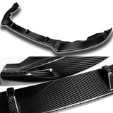 For 2013-2016 Ford Fusion Mondeo Carbon Fiber Front Bumper Body Splitter Spoiler Lip 3PCS
