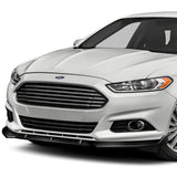 For 2013-2016 Ford Fusion Mondeo Carbon Fiber Front Bumper Body Splitter Spoiler Lip 3PCS
