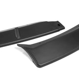 For 2014-2016 Toyota Corolla Base L/LE Model Matte Black Front Bumper Body Splitter Spoiler Lip 3PCS
