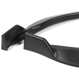 For 2014-2016 Toyota Corolla Base L/LE Model Matte Black Front Bumper Body Splitter Spoiler Lip 3PCS