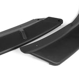 For 2015-2017 Toyota Camry STP-Style Matte Black Front Bumper Body Splitter Spoiler Lip 3PCS