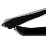 For 2003-2005 Nissan 350Z Z33 CT-Style Painted Black Front Bumper Body Splitter Spoiler Lip 3PCS