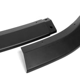 For 2003-2005 Nissan 350Z Z33 CT-Style Matte Black Front Bumper Body Splitter Spoiler Lip 3PCS