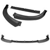 For 2019-2021 BMW G20 G21 3-Series Sport-Line Carbon Look Front Bumper Body Splitter Spoiler Lip 3PCS