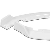 For 2015-2017 Hyundai Sonata STP-Style Painted White Front Bumper Body Splitter Spoiler Lip 3PCS
