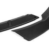 For 2015-2017 Hyundai Sonata STP-Style Matte Black Front Bumper Body Splitter Spoiler Lip 3PCS