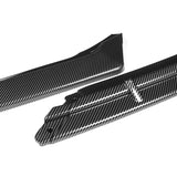 For 2018-2019 Hyundai Sonata Carbon Look Front Bumper Body Splitter Spoiler Lip 3PCS