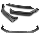 For 2018-2019 Hyundai Sonata Carbon Look Front Bumper Body Splitter Spoiler Lip 3PCS