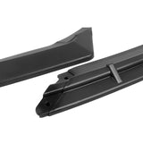 For 2018-2019 Hyundai Sonata Matte Black Front Bumper Body Splitter Spoiler Lip 3PCS