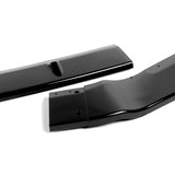 For 2013-2015 Nissan Altima Sedan Painted Black Front Bumper Body Splitter Spoiler Lip 3PCS