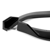 For 2013-2015 Nissan Altima Sedan Painted Black Front Bumper Body Splitter Spoiler Lip 3PCS