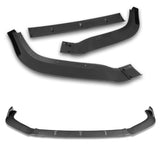 For 2013-2015 Nissan Altima Sedan Carbon Look Front Bumper Body Splitter Spoiler Lip 3PCS