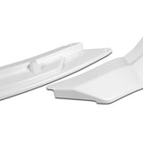 For 2011-2014 Hyundai Sonata STP-Style Painted White Sport Front Bumper Body Splitter Spoiler Lip 3PCS