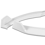 For 2011-2014 Hyundai Sonata STP-Style Painted White Sport Front Bumper Body Splitter Spoiler Lip 3PCS