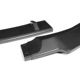 For 2011-2017 Honda Odyssey CK-Style Carbon Look Sport Front Bumper Body Splitter Spoiler Lip 3PCS