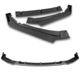 For 2011-2017 Honda Odyssey CK-Style Carbon Look Sport Front Bumper Body Splitter Spoiler Lip 3PCS