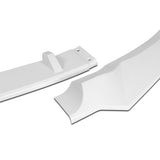 For 2018-2020 Honda Odyssey CK-Style Painted White Sport Front Bumper Body Splitter Spoiler Lip 3PCS