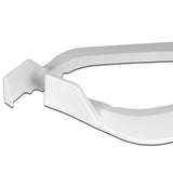 For 2018-2020 Honda Odyssey CK-Style Painted White Sport Front Bumper Body Splitter Spoiler Lip 3PCS