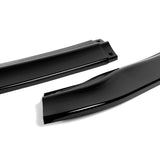 For 2016-2018 Lexus ES300H ES350 Painted Black Front Bumper Body Splitter Spoiler Lip 3PCS