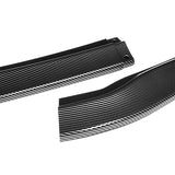 For 2016-2018 Lexus ES300H ES350 Carbon Look Front Bumper Body Splitter Spoiler Lip 3PCS