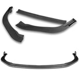 For 2016-2018 Lexus ES300H ES350 Carbon Look Front Bumper Body Splitter Spoiler Lip 3PCS