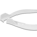 For 2016-2018 Lexus ES300H ES350 Painted White Front Bumper Body Splitter Spoiler Lip 3PCS