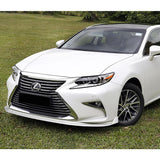 For 2016-2018 Lexus ES300H ES350 Painted White Front Bumper Body Splitter Spoiler Lip 3PCS