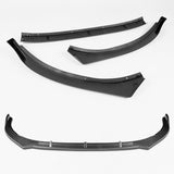 For 2011-2013 Kia Optima STP-Style Carbon Look Front Bumper Body Splitter Spoiler Lip 3PCS
