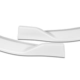 For 2011-2013 Kia Optima STP-Style Painted White Front Bumper Body Splitter Spoiler Lip 3PCS