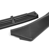 For 2011-2013 Kia Optima STP-Style Matte Black Front Bumper Body Splitter Spoiler Lip 3PCS