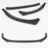 For 2011-2013 Kia Optima STP-Style Matte Black Front Bumper Body Splitter Spoiler Lip 3PCS