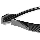 For 2014-2015 Kia Optima STP-Style Carbon Look Front Bumper Body Splitter Spoiler Lip 3PCS