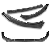 For 2014-2015 Kia Optima STP-Style Carbon Look Front Bumper Body Splitter Spoiler Lip 3PCS