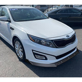 For 2014-2015 Kia Optima STP-Style Carbon Look Front Bumper Body Splitter Spoiler Lip 3PCS
