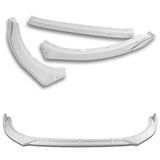 For 2014-2015 Kia Optima STP-Style Painted White Front Bumper Body Splitter Spoiler Lip 3PCS
