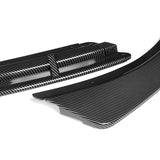 For 2016-2018 Kia Optima LX EX STP-Style Carbon Look Front Bumper Body Splitter Spoiler Lip 3PCS