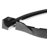 For 2016-2018 Kia Optima LX EX STP-Style Carbon Look Front Bumper Body Splitter Spoiler Lip 3PCS