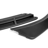 For 2016-2018 Kia Optima LX EX STP-Style Matte Black Front Bumper Body Splitter Spoiler Lip 3PCS