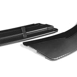 For 2016-2018 Kia Optima SX SXL STP-Style Carbon Look Front Bumper Body Splitter Spoiler Lip 3PCS
