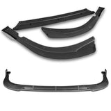 For 2016-2018 Kia Optima SX SXL STP-Style Carbon Look Front Bumper Body Splitter Spoiler Lip 3PCS