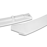 For 2016-2020 Tesla Model S STP-Style Painted White Front Bumper Body Splitter Spoiler Lip 3PCS