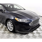 For 2019-2021 Ford Fusion Carbon Look Front Bumper Body Splitter Spoiler Lip 3PCS