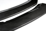 For 2016-2021 Honda Civic 10Th Front Bumper Body Splitter Spoiler Lip 3PCS -Carbon Fiber Look